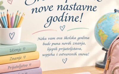 Sretan početak nove nastavne godine